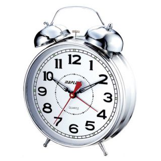 Maples Clock 4 Desktop Double Bell Alarm Clock