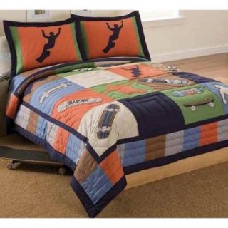 Cool Skate Quilt Set (Twin)