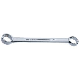 Armstrong 6 x 7 mm 12 pt. Full Polish 15 degree Offset Box Wrench