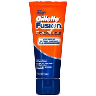 Gillette Fusion ProGlide Shave Gel, Clear, 5.9 fl oz (175 ml)