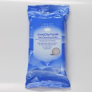 Image Essentials Every Day Facials Wet Cleansing Cloths   Beauty