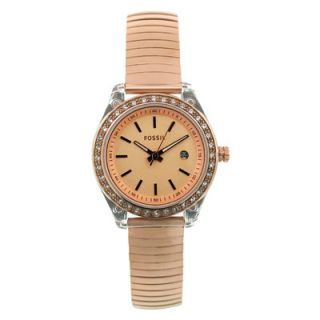 Fossil Stella Womens Watch in Rose Gold Tone