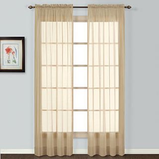 United Curtain Company Batiste 84 sheer window panel   Home   Home