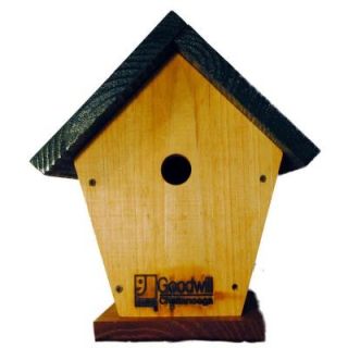 Fly Away Homes Wren Bird House Finished Pine Blue Top 2012002whfp