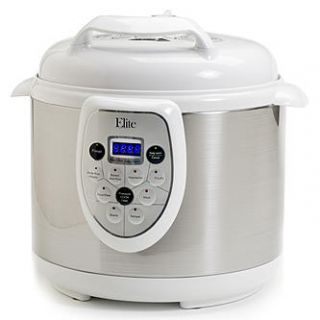 Elite Platinum EPC 608W 6Qt. Electric Stainless Steel Pressure Cooker