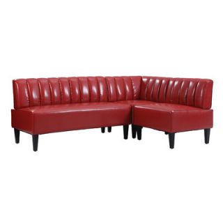 Linon Moda Channel Back Banquette