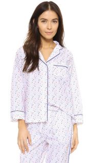 Sleepy Jones Swiss Dot Marina Pajama Shirt