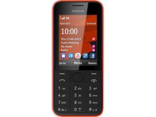 Nokia 208.2 256 MB, 64 MB RAM Red Unlocked Dual Sim Cell Phone 2.4"