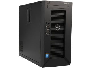 Dell PowerEdge T20 Mini tower Server System Intel Xeon E3 1225, 4GB Memory, 1TB HDD