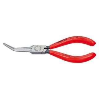KNIPEX 6 1/4 in. Angled Long Nose Pliers 31 21 160