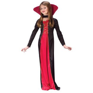 Girls Victorian Vampiress Halloween Costume   Seasonal   Halloween