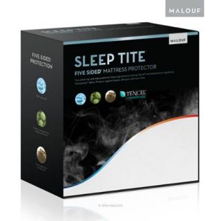 Sleep Tite Five 5ided Mattress Protector With Omniphase and Tencel   Split Queen