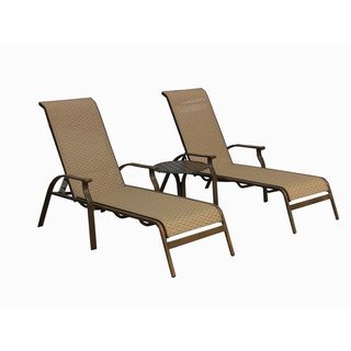 Panama Jack Island Breeze Sling 3 piece Chaise Lounge Set