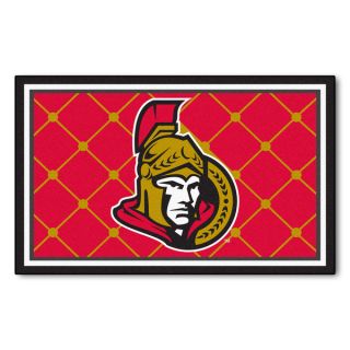 Fanmats NHL Ottawa Senators Area Rug (4 x 6)   16428297  