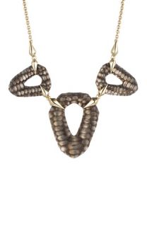 Alexis Bittar Lucite®   Crocodile Frontal Necklace