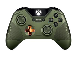 Microsoft Xbox One Limited Edition Halo 5: Guardians   The Master Chief Wireless Controller