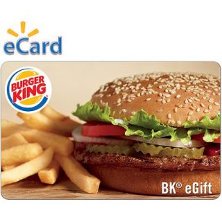 Burger King $20 