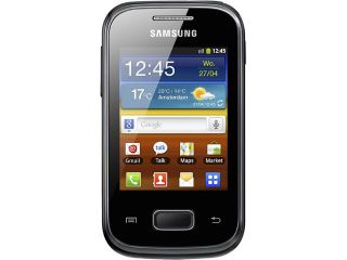 Samsung Galaxy Pocket S5300 3GB Black Unlocked Cell Phone 2.8"