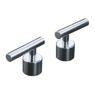 Pair of Taboret Lever Handles in Polished Chrome K 16070 4 CP