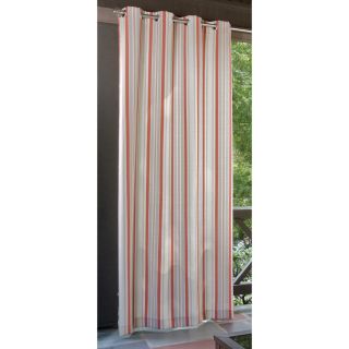 allen + roth 108 Coral Cream Outdoor Curtain Panel