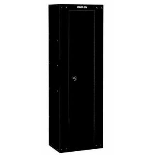Stack On 8 Gun Ready to Assemble Security Cabinet, Black GCB 8RTA DS