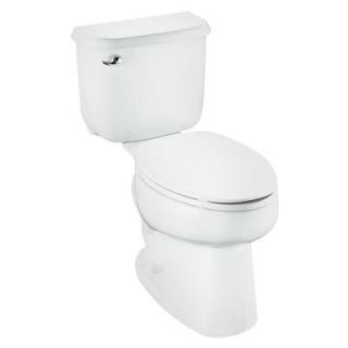 STERLING Windham 2 piece 1.6 GPF Single Flush Elongated Toilet with ProForce Technology in White 402315 0