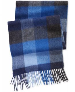 Club Room Color Blocked Cashmere Scarf,    Hats, Gloves