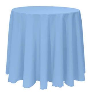Solid Color 120 inches Round Colorful Tablecloth   17343833