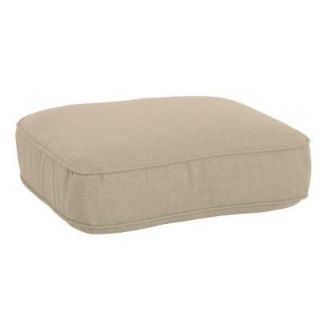 Martha Stewart Living Lily Bay Lake Adela Sand Replacement Outdoor Ottoman Cushion FRA62036F SAND