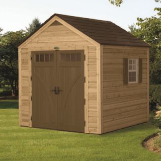 Ft. W x 8 Ft. D American Wood Storage Shed by Suncast