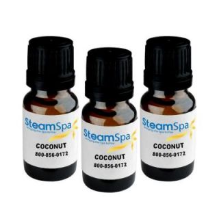 SteamSpa Essence of Coconut Value Pack G OILCN3