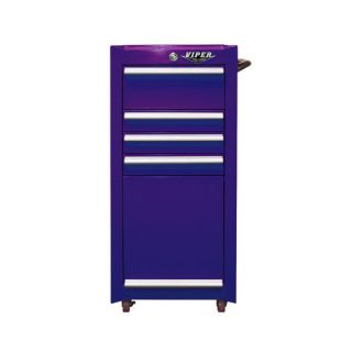 Viper Tool Storage 16'' Wide 4 Drawer Side Cabinet