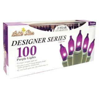 100ct Purple Designer Series Mini String Light Set