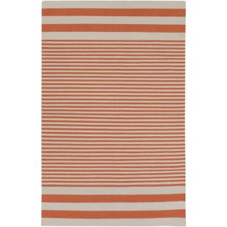 Hand Woven Pauline Stripe Pattern Cotton Rug (33 x 53)