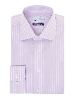 Chester Barrie Stripe long sleeve shirt Violet