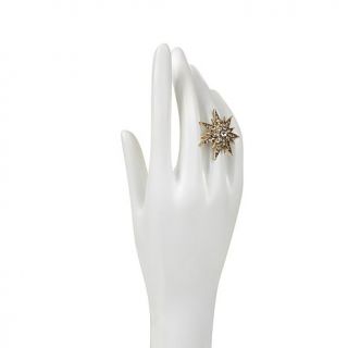 Crystal Streets Fashion Jewelry "Antique Starburst" Crystal Ring   7710460