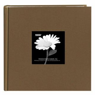 Pioneer Book style Warm Mocha Frame Photo Albums (Pack of 2