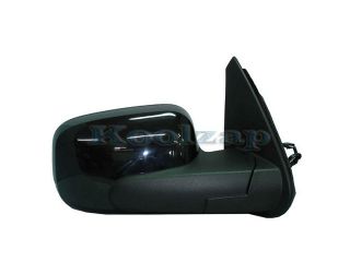 2006 2007 2008 2009 2010 2011 Chevrolet/Chevy HHR Power Non Heated Manual Folding Satin Smooth Black Cap/Cover Unheated Rear View Mirror Right Passenger Side (06 07 08 09 10 11)