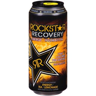 Rockstar Recovery Tea Lemonade Energy Drink, 15.5 fl oz