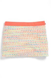 Milly Minis Neon Tweed Skirt (Big Girls)