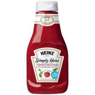 Heinz Simply Heinz Tomato Ketchup, 34 oz