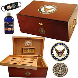Navy Cigar Humidor One   12434011   Shopping
