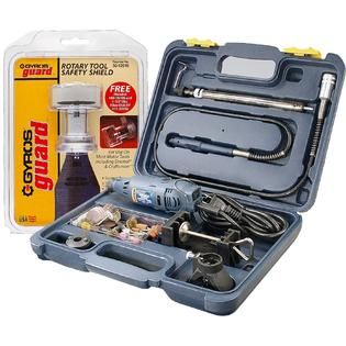 Gyros  PowerPro Variable Speed Rotary Tool Kit and GyrosGuard Safety