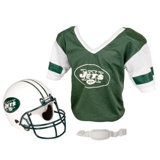 NFL Jets Youth Helmet and Jersey Set