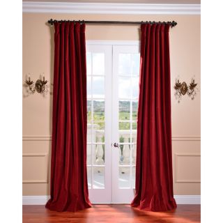 Claret Red Vintage Cotton Velvet Curtain   Shopping   Great