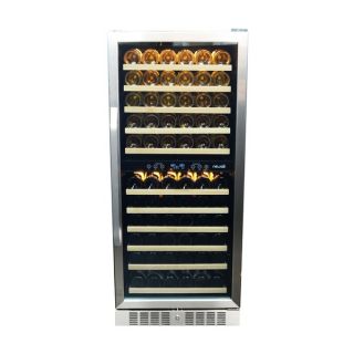 NewAir 116 Bottle Dual Zone Premier Gold Series Wine Cooler   17683222