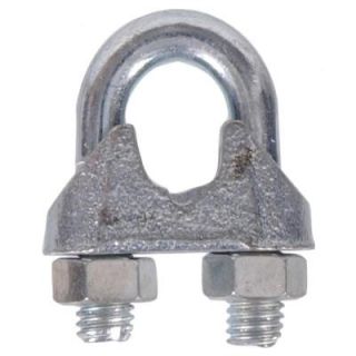 The Hillman Group 1 in. Wire Rope Clip in Zinc Plated (10 Pack) 310239.0