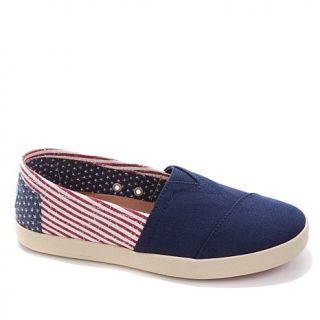 TOMS Avalon Americana Slip On Textile Sneaker   8048397