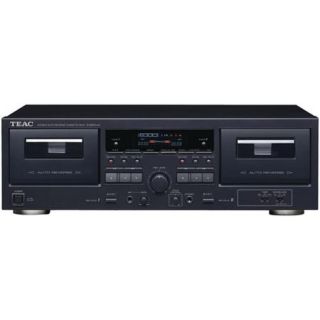 TEAC W 890RMK2 BK Dual Cassette Player/Recorder