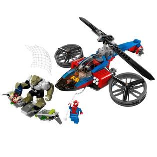 LEGO  Super Heroes Spider Helicopter Rescue